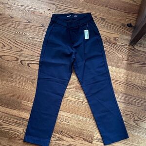 Old Navy Dark Navy pixie Straight-Leg Pants